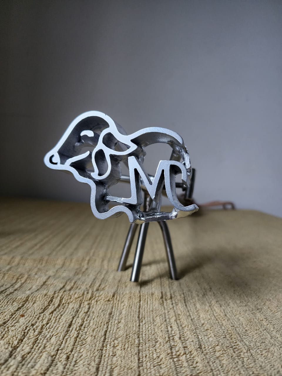 FIERROS DE ACERO MODELO DE BOVINOS