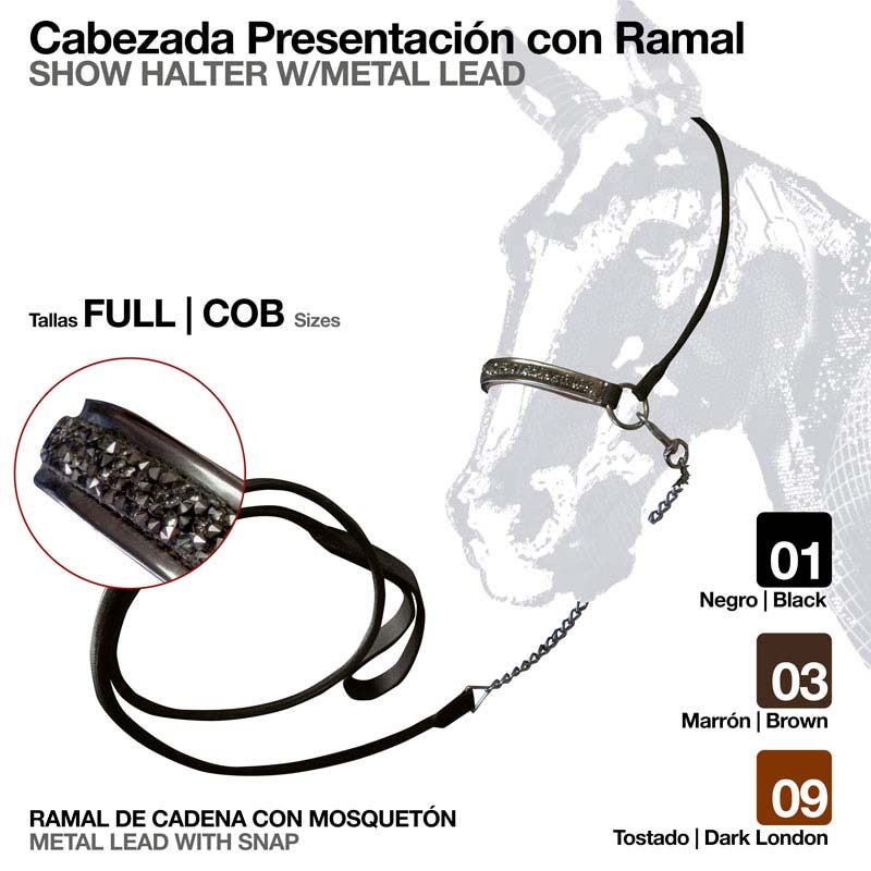CABEZADA PRESENTACIÓN CON cabresto