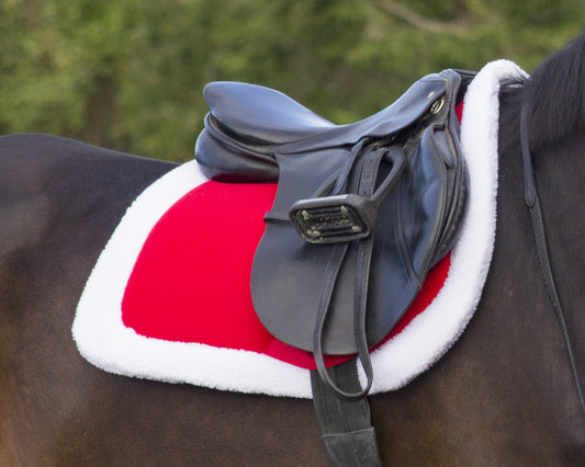 mantilla Christmas saddle pad