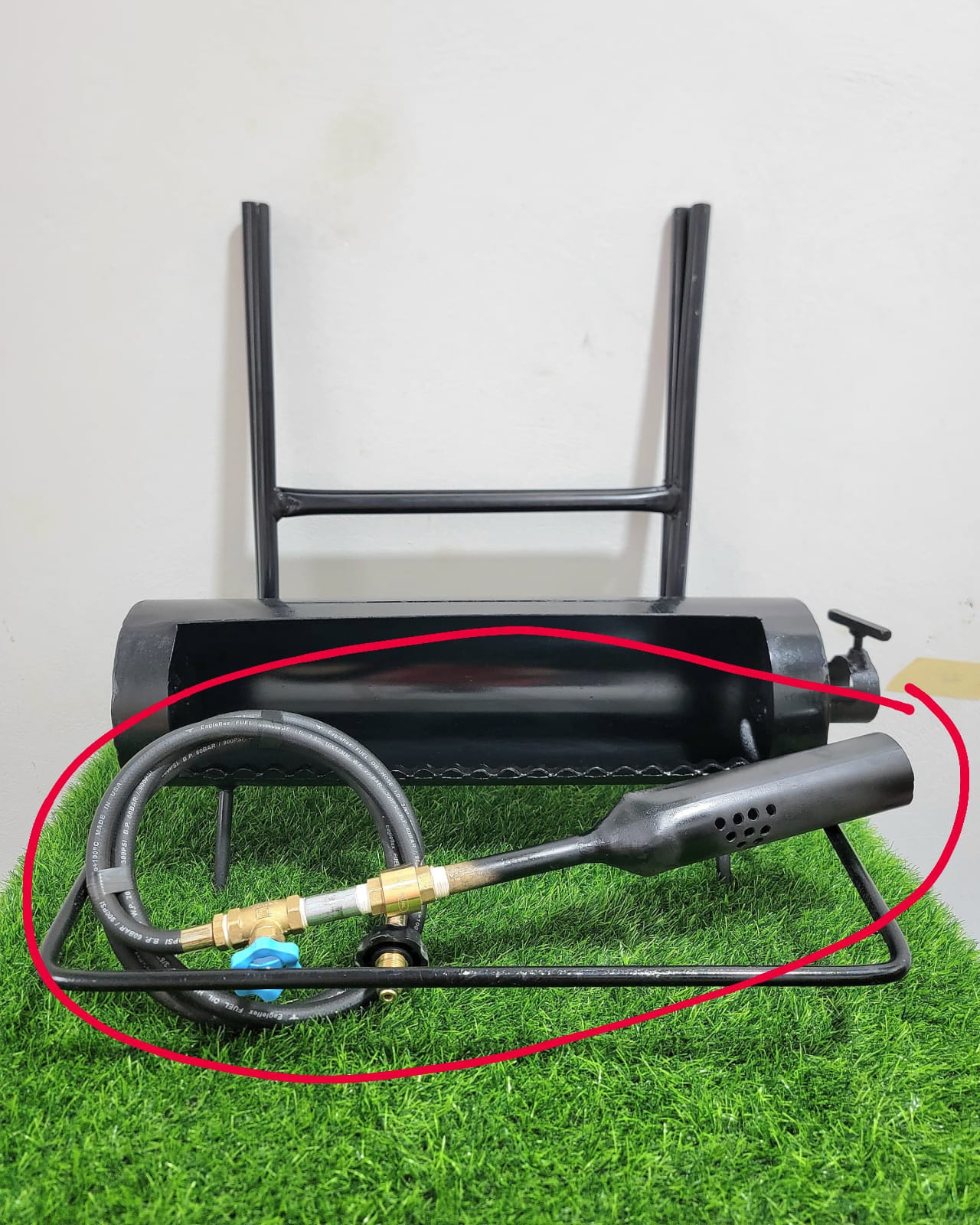 estufa para herrar en caliente