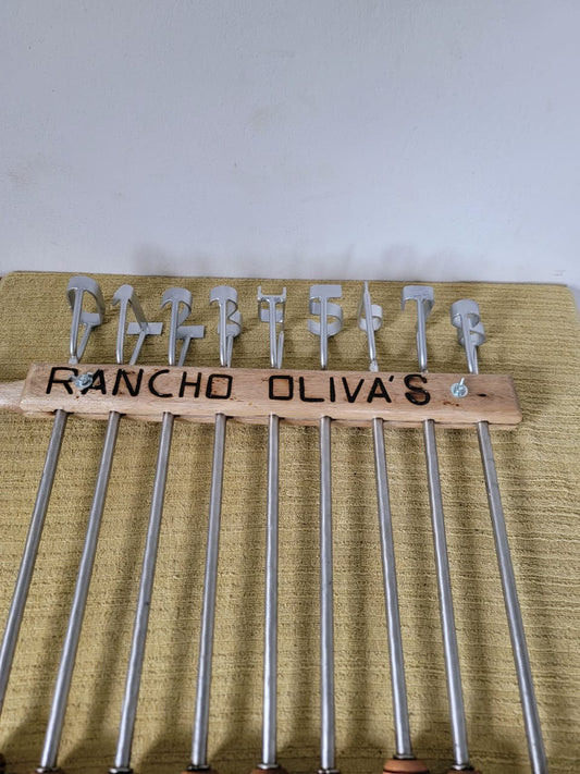 Numeros de acero inoxidable