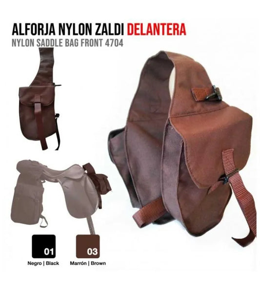 ALFORJA NYLON ZALDI DELANTERA