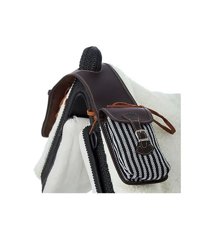 Alforjas HH lona para perilla silla vaquera