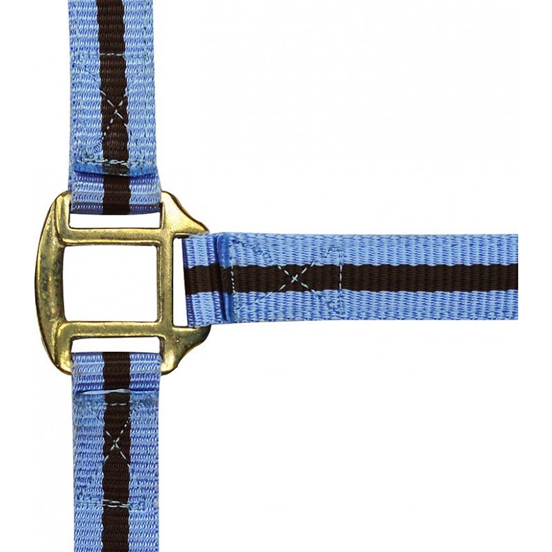 GAMARRON  para caballo de nylon forrada de cuero