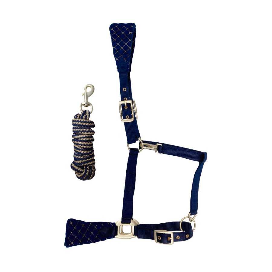 gamarra  de nylon con forro polar y cabresto a juego