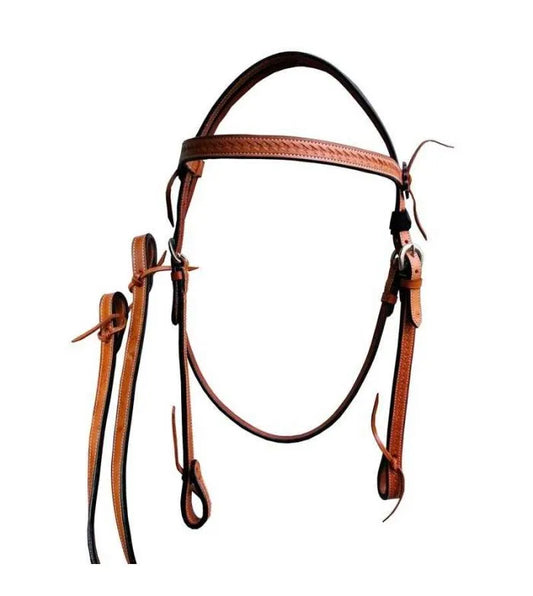 CABEZADA WESTERN NATOWA CON RIENDAS