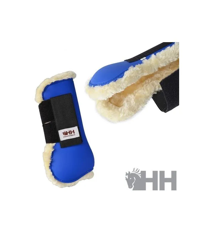 PROTECTOR HH DELUXE TENDON DELANTERO CON BORREGUILLO (PAR)