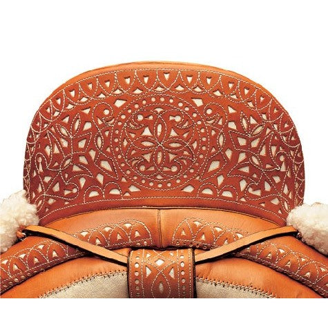 SILLA VAQUERA LUDOMAR ZAHARA CONCHA FILIGRANA PERSONALIZADA