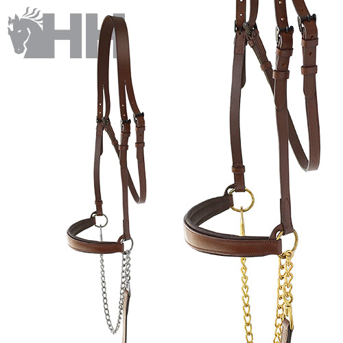 CABEZADA PRESENTACION HH ECO CUERO CON CADENA