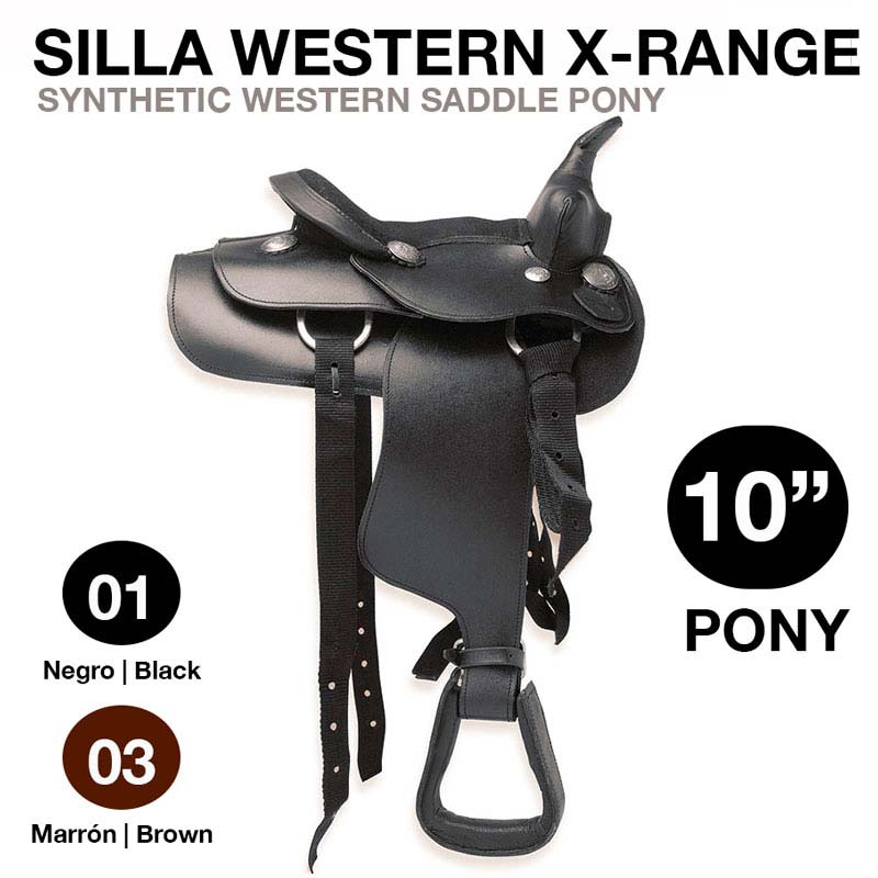 SILLA WESTERN X-RANGE 10 PONY