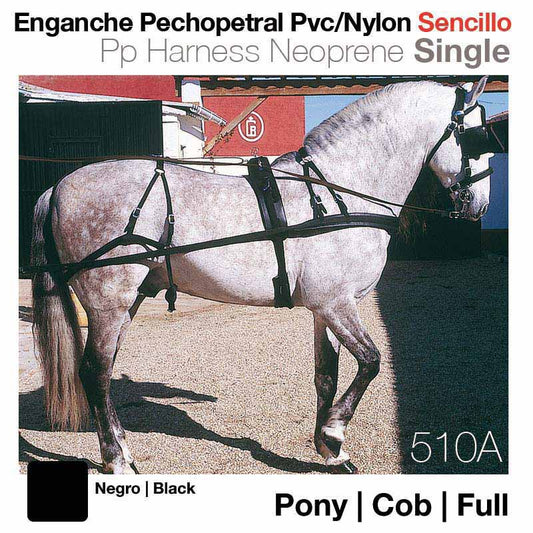 ENGANCHE PECHOPETRAL PVC/NYLON  510A