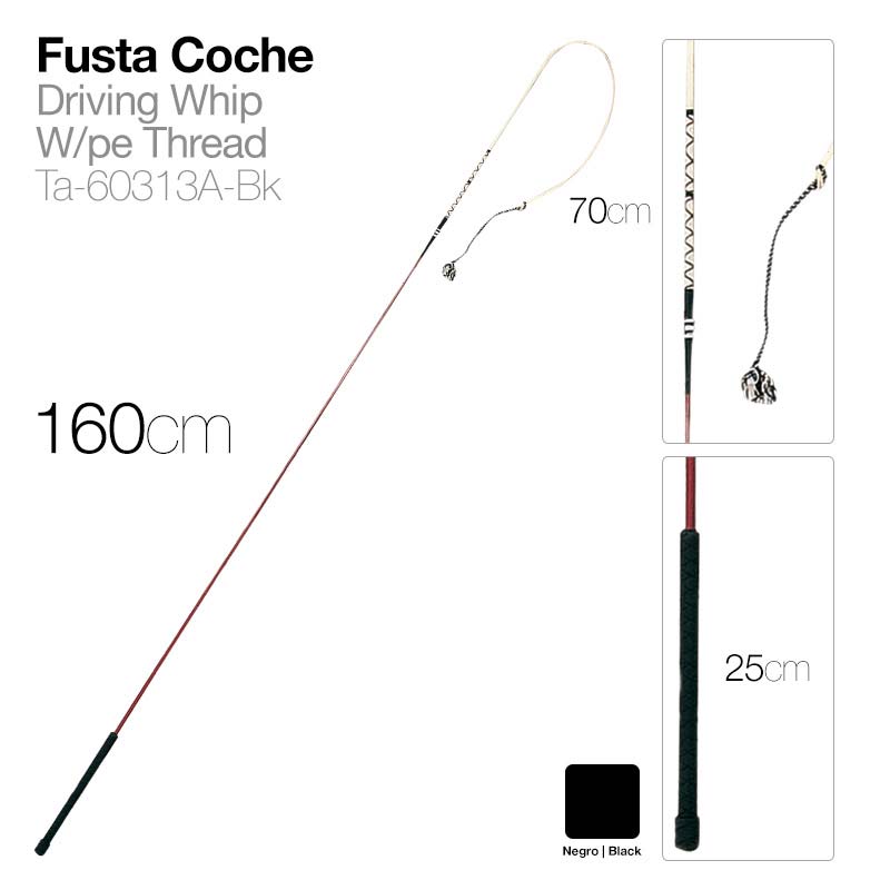 FUSTA COCHE TF TA-60313A NEGRO 160cm