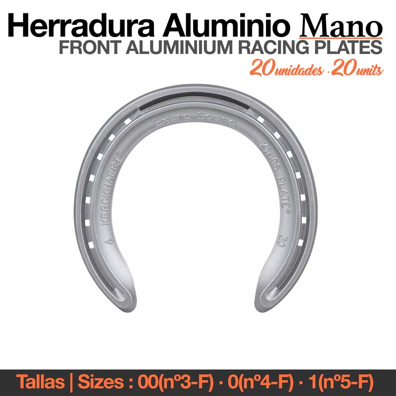 HERRADURA ALUMINIO MANO par