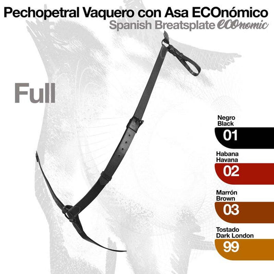 PECHOPETRAL VAQUERO CON ASA ECO.