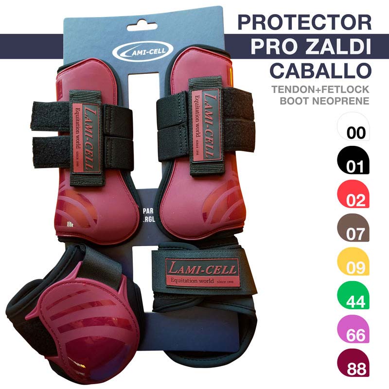 CONJUNTO DE PROTECTORES PARA CABALLO PRO ZALDI