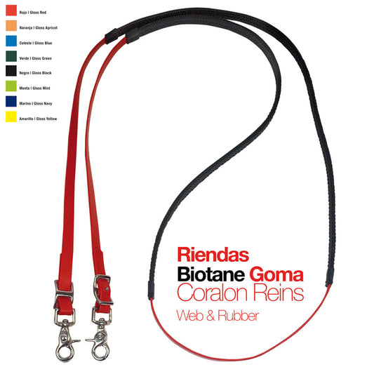 RIENDAS BIOTANE GOMA