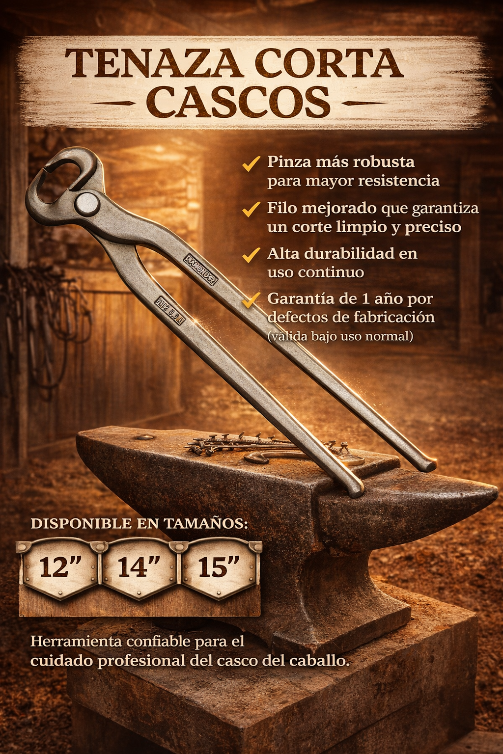 TENAZA CORTA CASCOS DIAMOND EXTRA SHARP