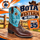 BOTAS WESTERN DE CUERO