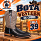 BOTAS WESTERN DE CUERO