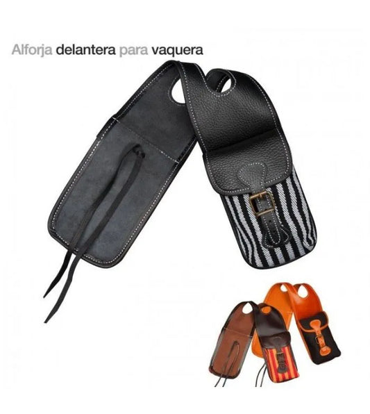 ALFORJA DELANTERA PARA SILLA  VAQUERA