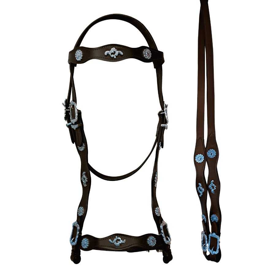 CABEZADA  PORTUGUESA ECONÓMICA CORTESIA UNA RIENDA