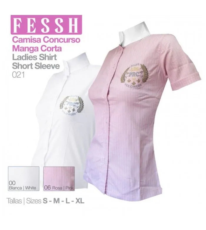 CAMISA DE CONCURSO MANGA CORTA FESSH