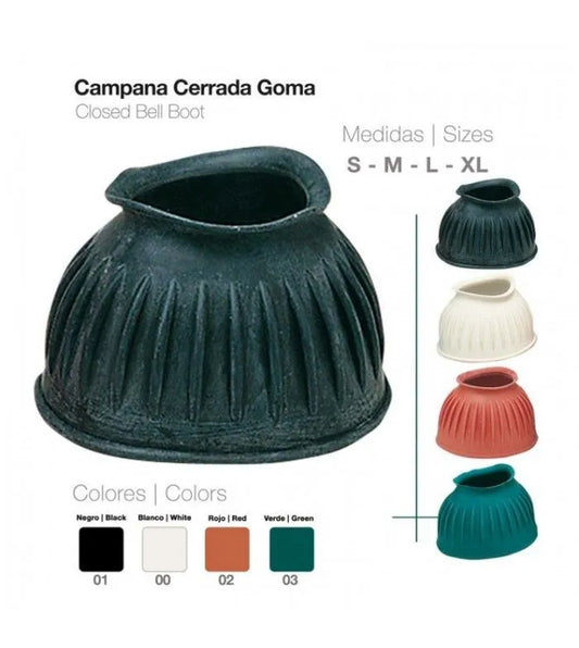 CAMPANA CERRADA DE GOMA