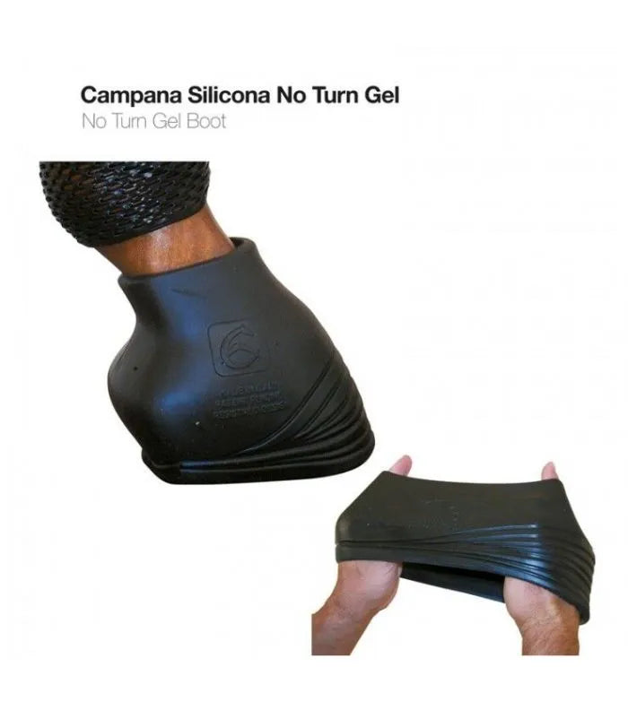 CAMPANA SILICONA NO TURN GEL GP701-FBLK NEGRA