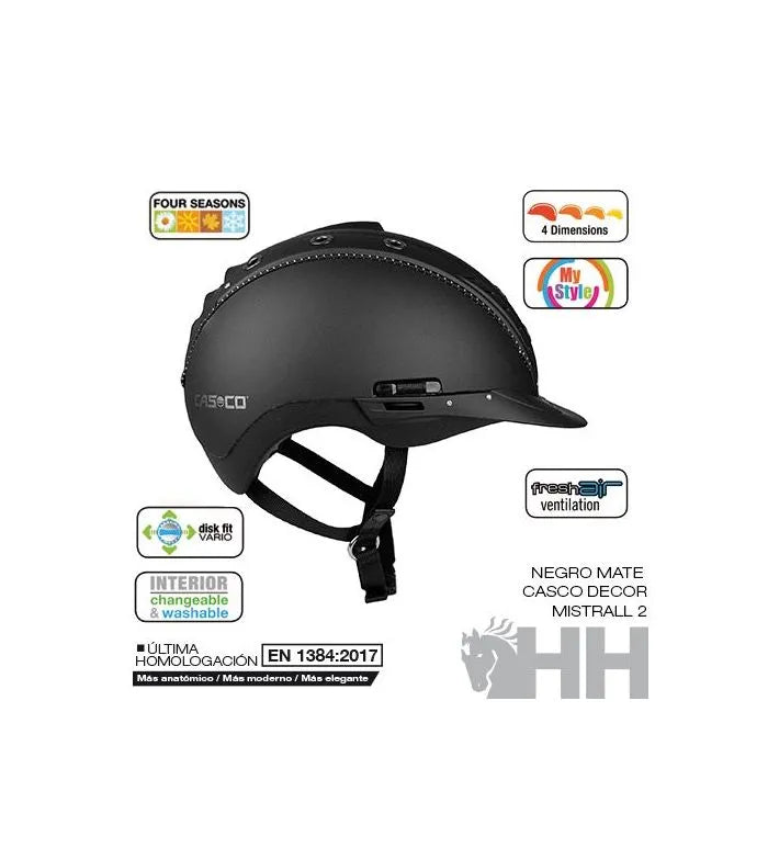 CASCO DE EQUITACIÓN CAS CO MISTRALL 2