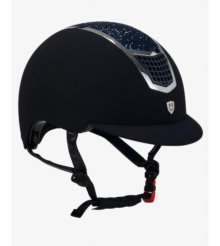 CASCO TERCIOPELO ULTRALIGERO CON PEDRERÍA EQUESTRO