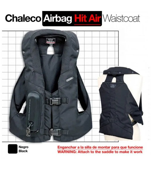 CHALECO PROTECTOR PARA JINETE AIRBAG HIT-AIR