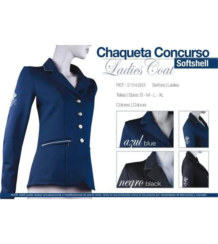 CHAQUETA DE CONCURSO SOFTSHELL LADIES