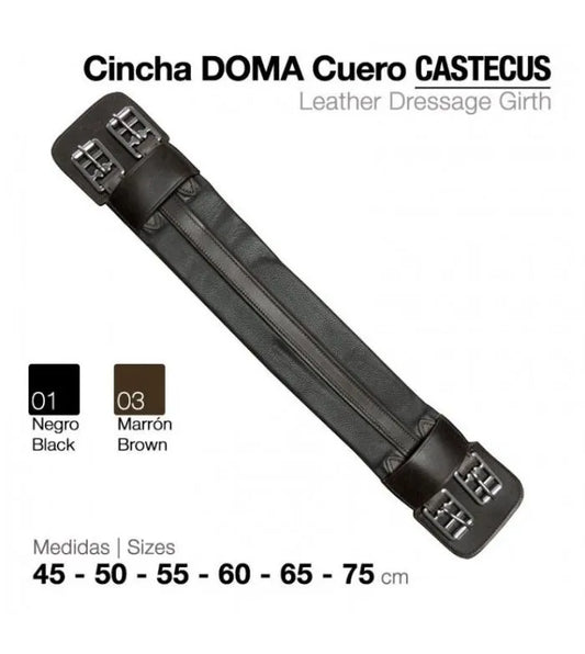 CINCHA DOMA CUERO CASTECUS