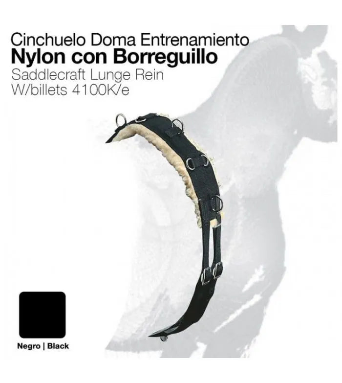 CINCHUELO DE DOMA NYLON CON BORREGUILLO