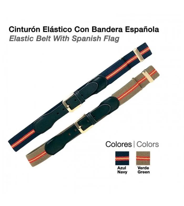 CINTURÓN ELÁSTICO BANDERA ESPAÑOLA