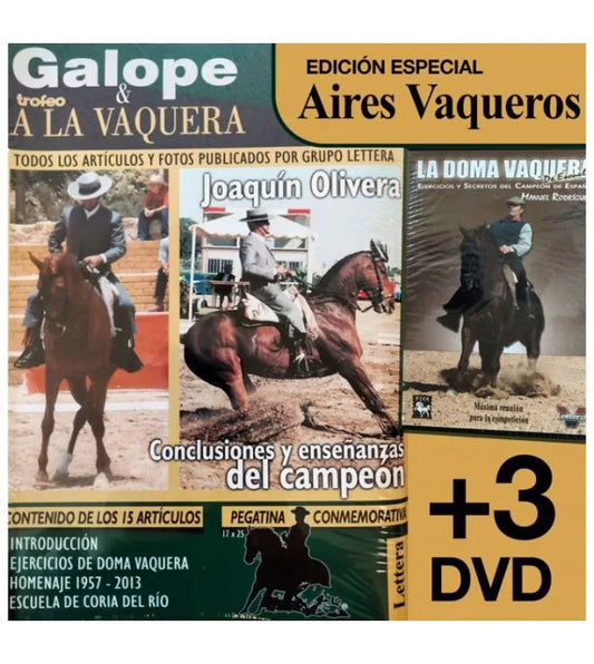 DVD + LIBRO COLECCIÓN PACK: VAQUERA