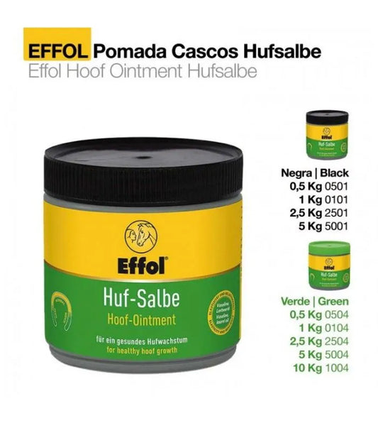 EFFOL POMADA PARA CASCOS HUFSALBE medio kilo