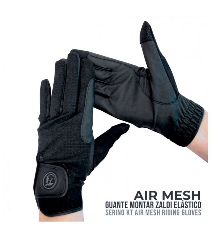 GUANTE MONTAR ZALDI ELÁSTICO AIR MESH