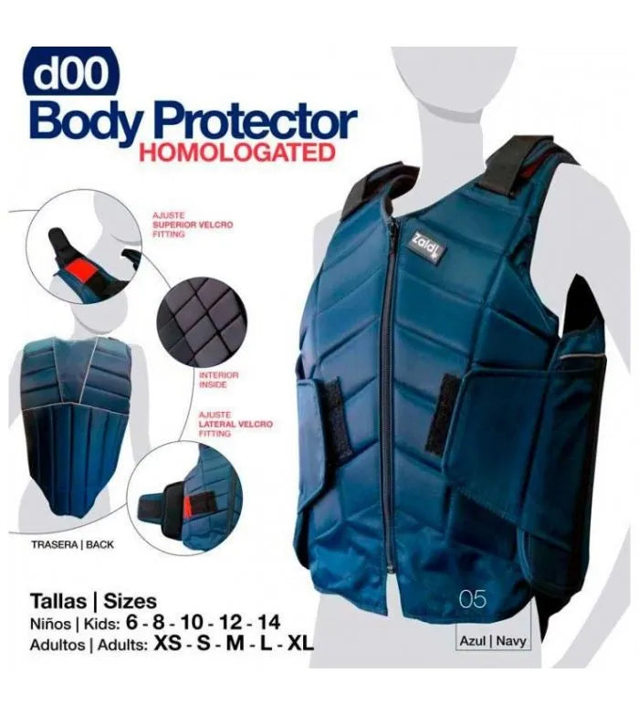 PROTECTOR BODY HOMOLOGADO D00 ADULTO/NIÑO