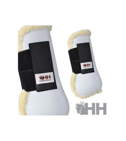 PROTECTOR HH DELUXE TENDON DELANTERO CON BORREGUILLO (PAR)