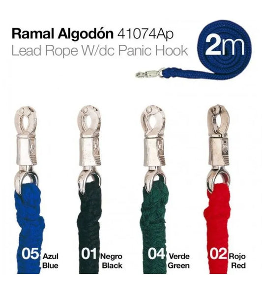 RAMAL DE ALGODÓN 41074AP 2 M (CABESTRO)