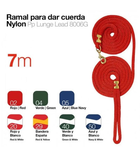 RAMAL PARA DAR CUERDA DE FUERTE NYLON 7 M