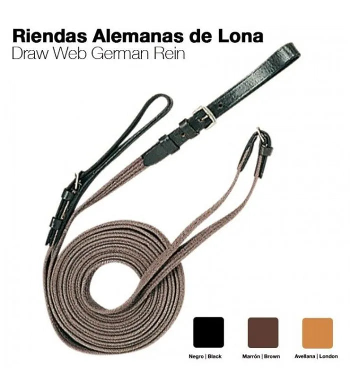 RIENDAS ALEMANAS LONA