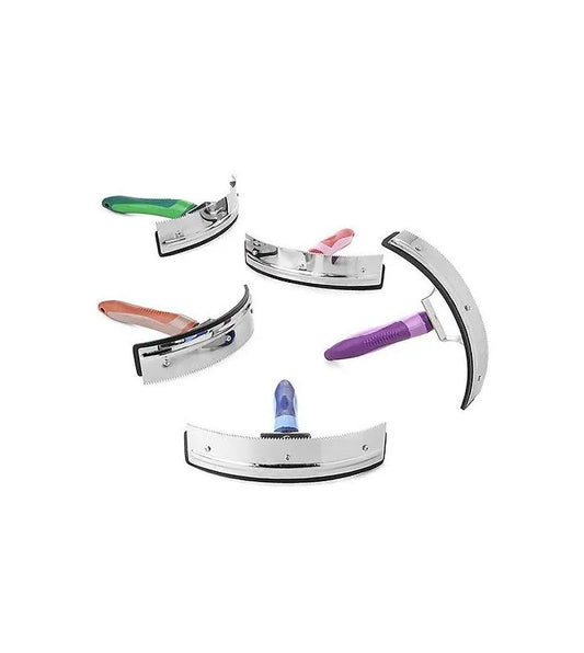 SECADOR LEXHIS SOFT LINE MEDIALUNA METALICO CON DIENTES