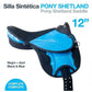 SILLA SINTÉTICA PONY SHETLAND COMPLETA 12"