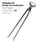 Tenaza cortar cascos inoxidable