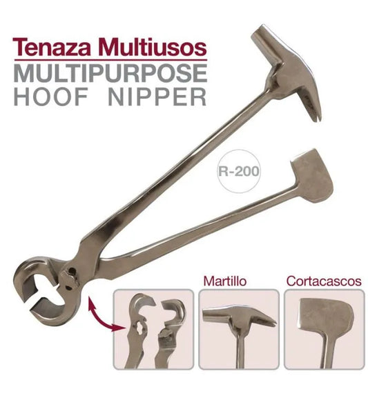 TENAZA MARTILLO CORTACASCO MULTIUSOS R-200