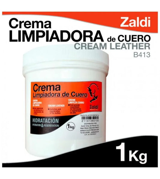 ZALDI CREMA LIMPIADORA CUERO 1K B413