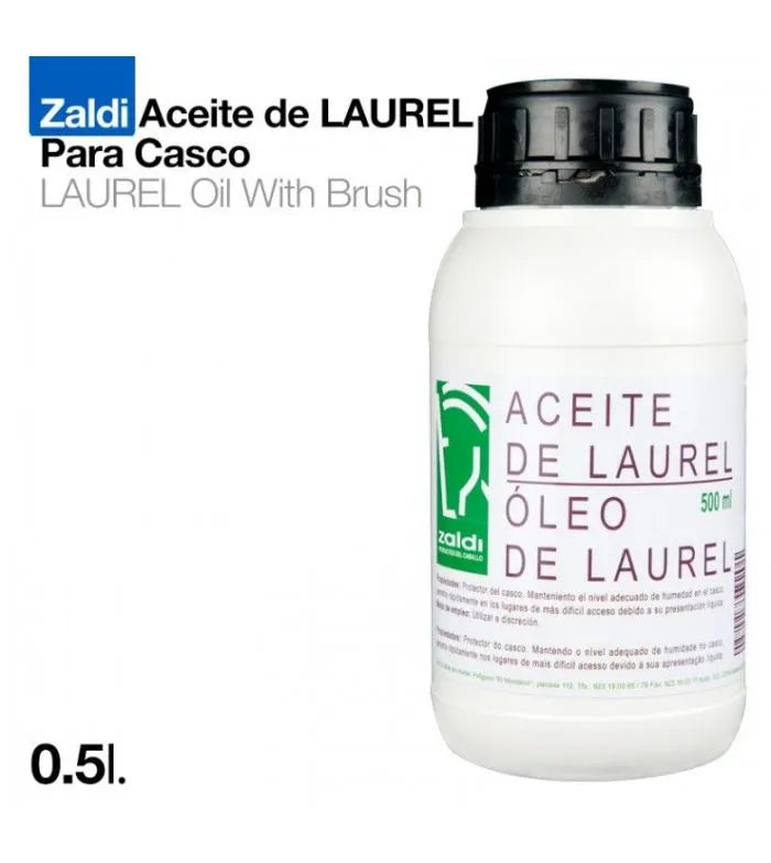 ZALDI ACEITE DE LAUREL PARA CASCO 0.5 LITRO