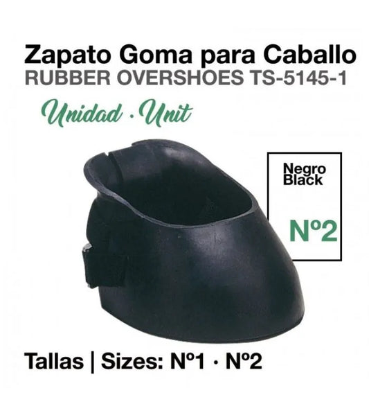 ZAPATO DE GOMA PARA CABALLO (UNIDAD)